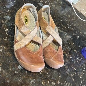 Keen Lower east side Mary Jane strapy leather shoes! Women’s 6.5